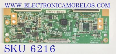 T-CON PARA MONITOR LG / NUMERO DE PARTE 44-97711540 / 47-6021088 /  HV320FHB-N02 / PANEL LGM320EB41 / MODELO 32MA70HY-PA.AUSEESN